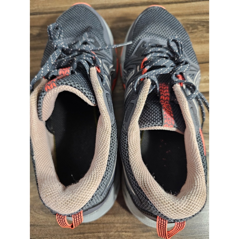 ASICS Women's Gel-Venture 8 Running Shoes Grey/Orange | Women's Size 8.5 Wide - Picture 13 of 16